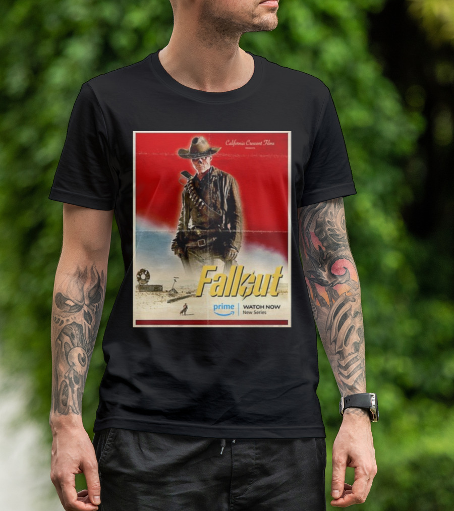 California Crescent Films Fallout Western Prime Watch Now New Series T-Shirt