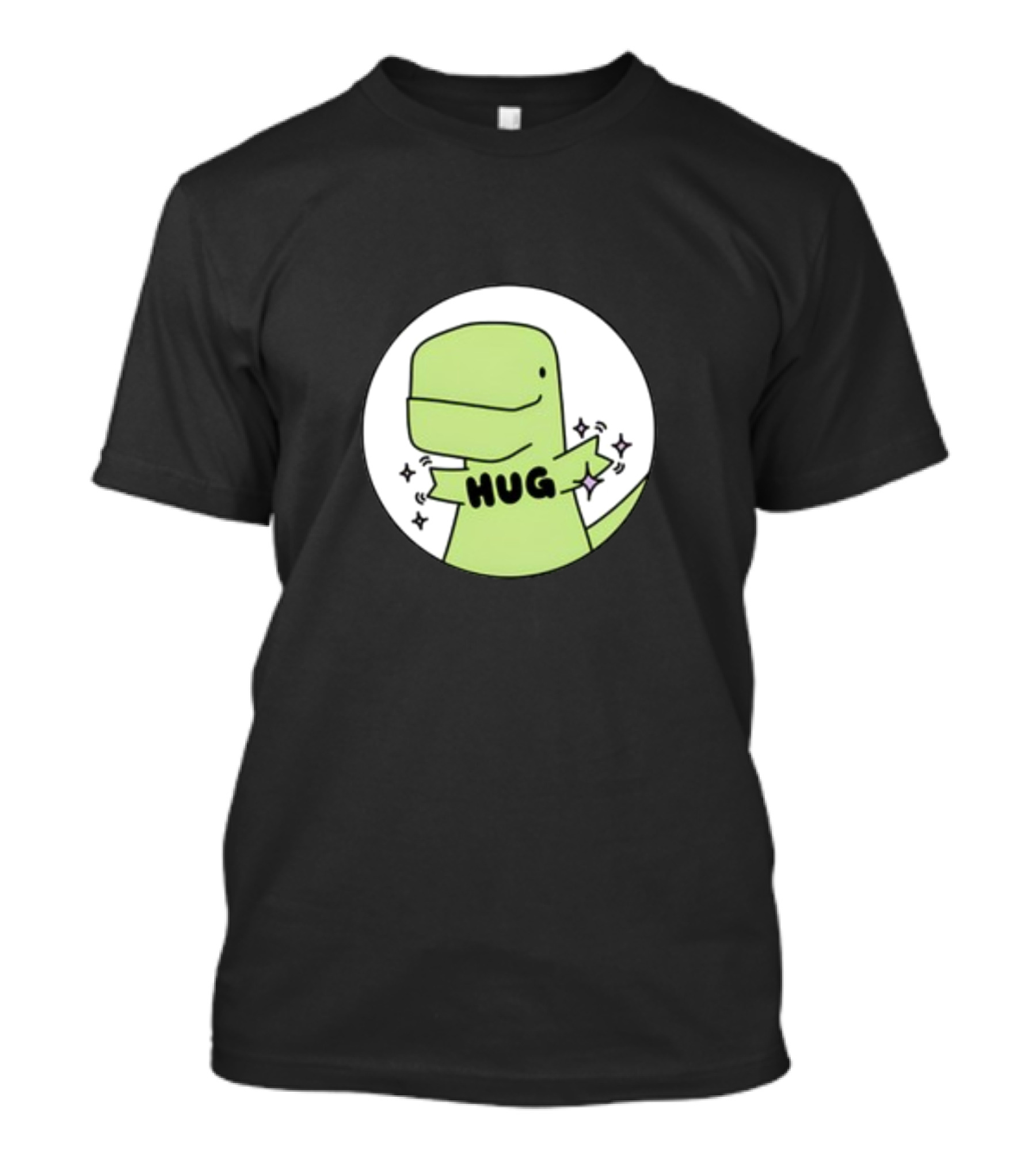 Timmy Hug Dinosaur With Stars T-Shirt