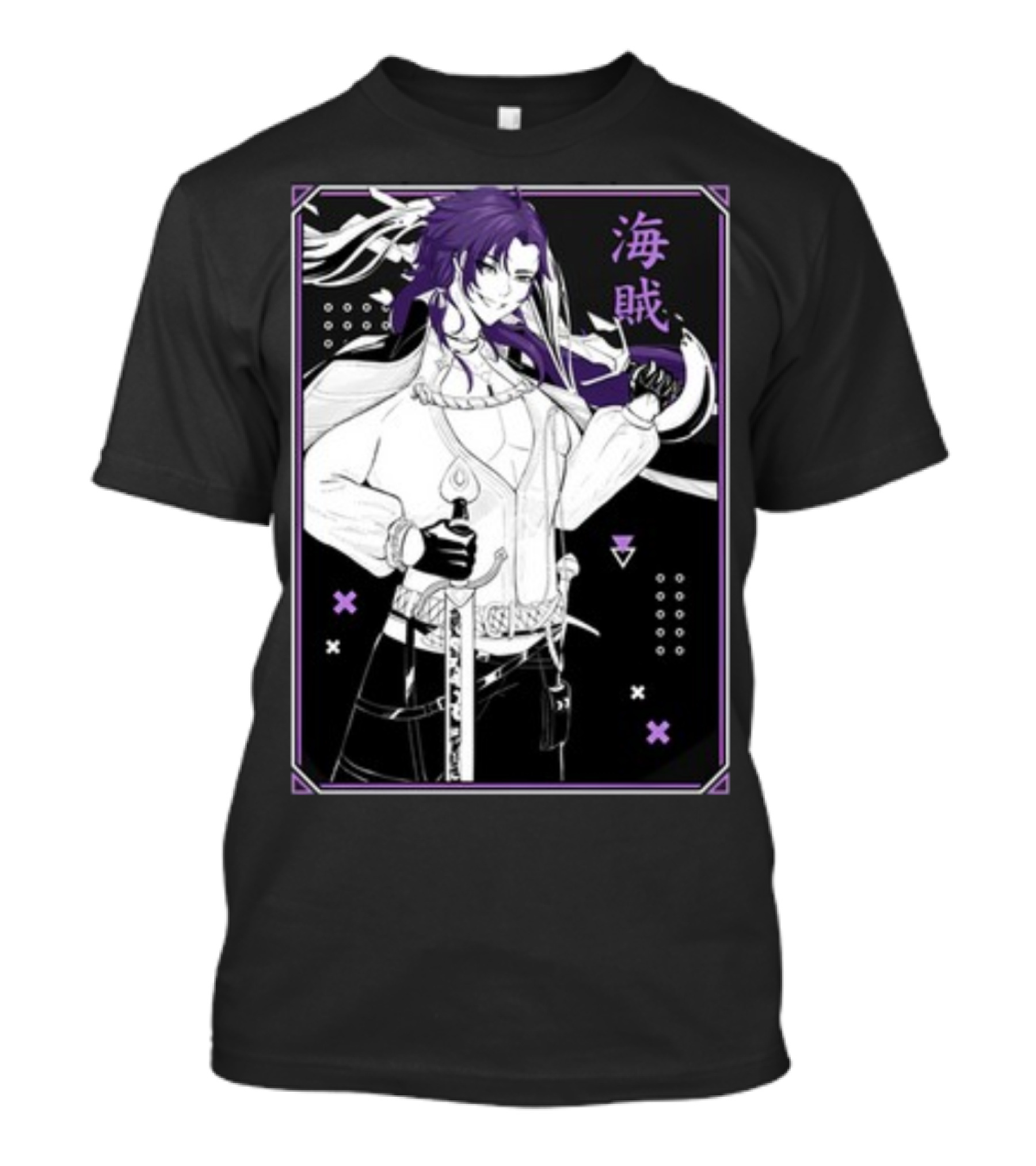 Wheelyva Pirate Dream 海賊 Mysterious Swordsman T-Shirt