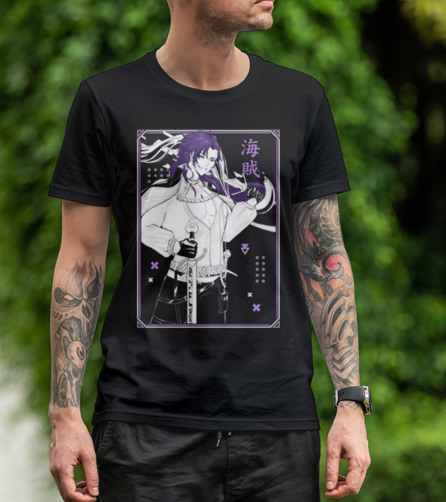 Wheelyva Pirate Dream 海賊 Mysterious Swordsman T-Shirt