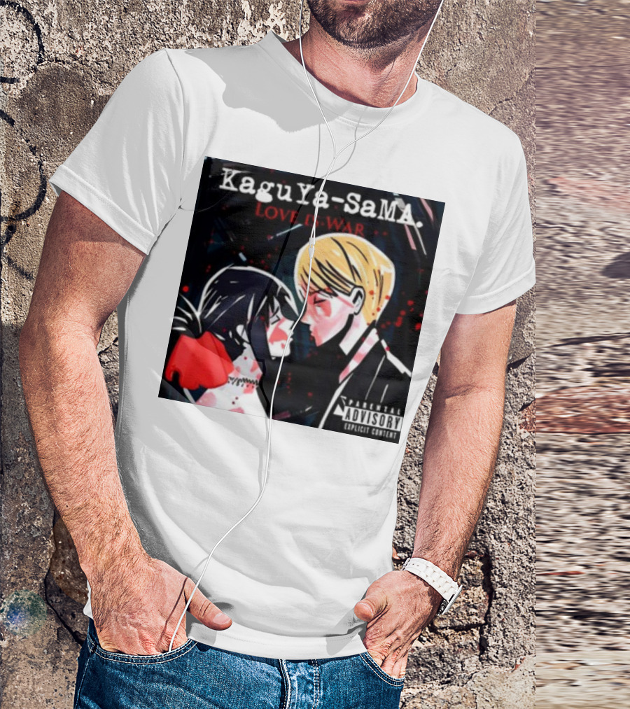 Kaguya-Sama Love Is War Explicit Content Parental Advisory T-Shirt