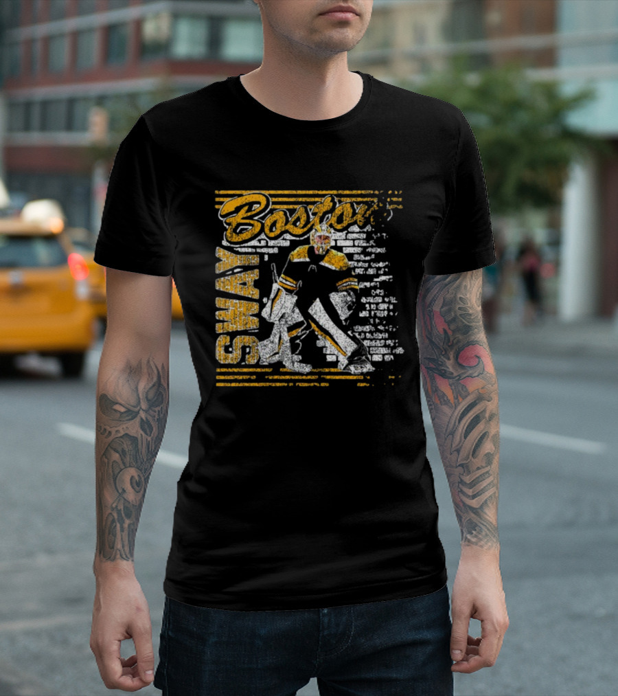 Boston Sway Hockey Brick Wall T-Shirt