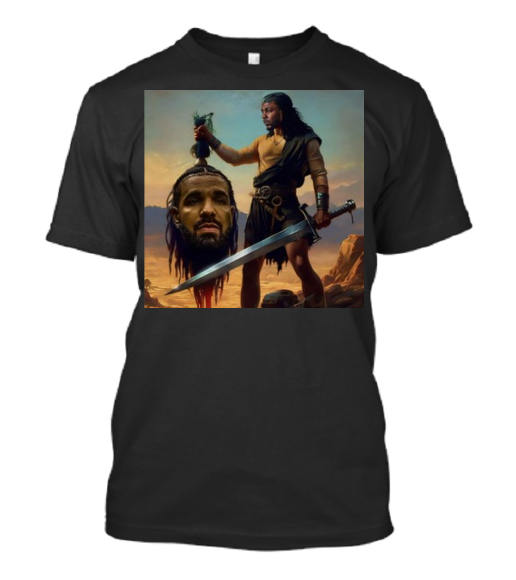 Kendrick Overcomes Drake In Epic Artistic Battle T-Shirt
