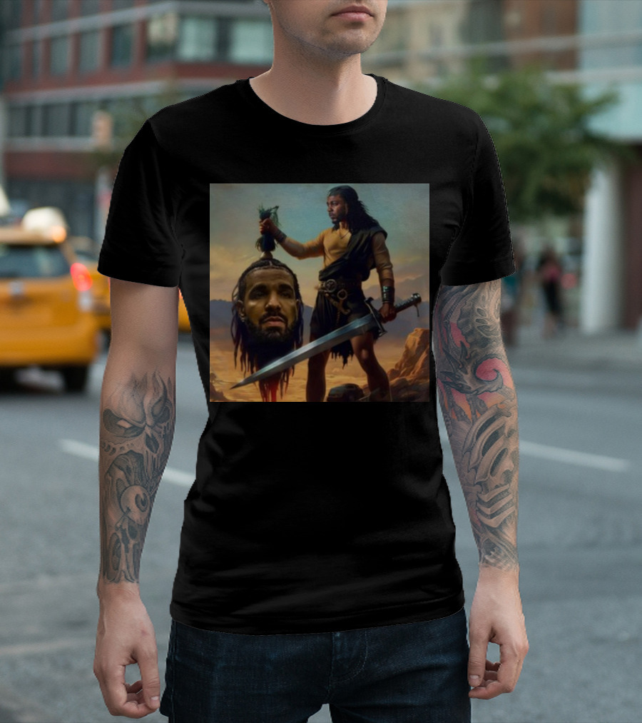 Kendrick Overcomes Drake In Epic Artistic Battle T-Shirt