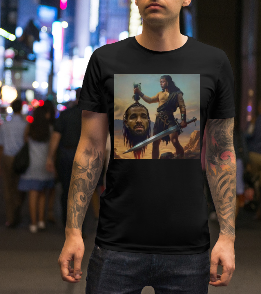 Kendrick Overcomes Drake In Epic Artistic Battle T-Shirt