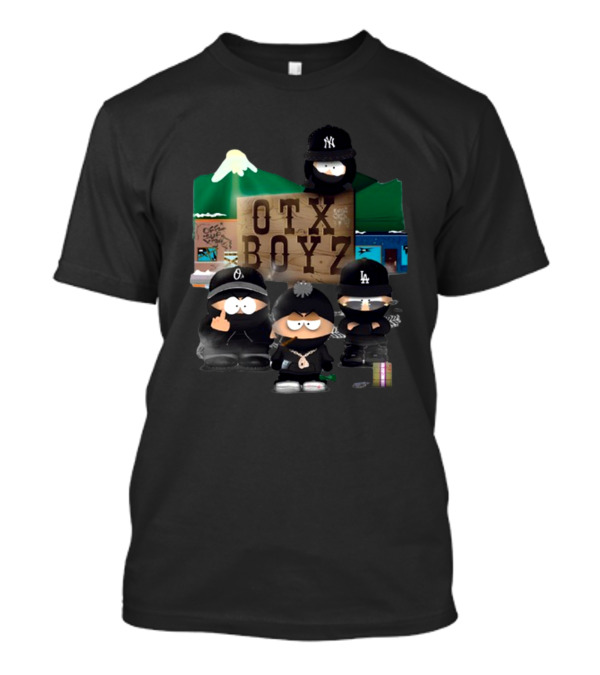 OTX Boyz South Park Parody Yankees Dodgers Mashup T-Shirt