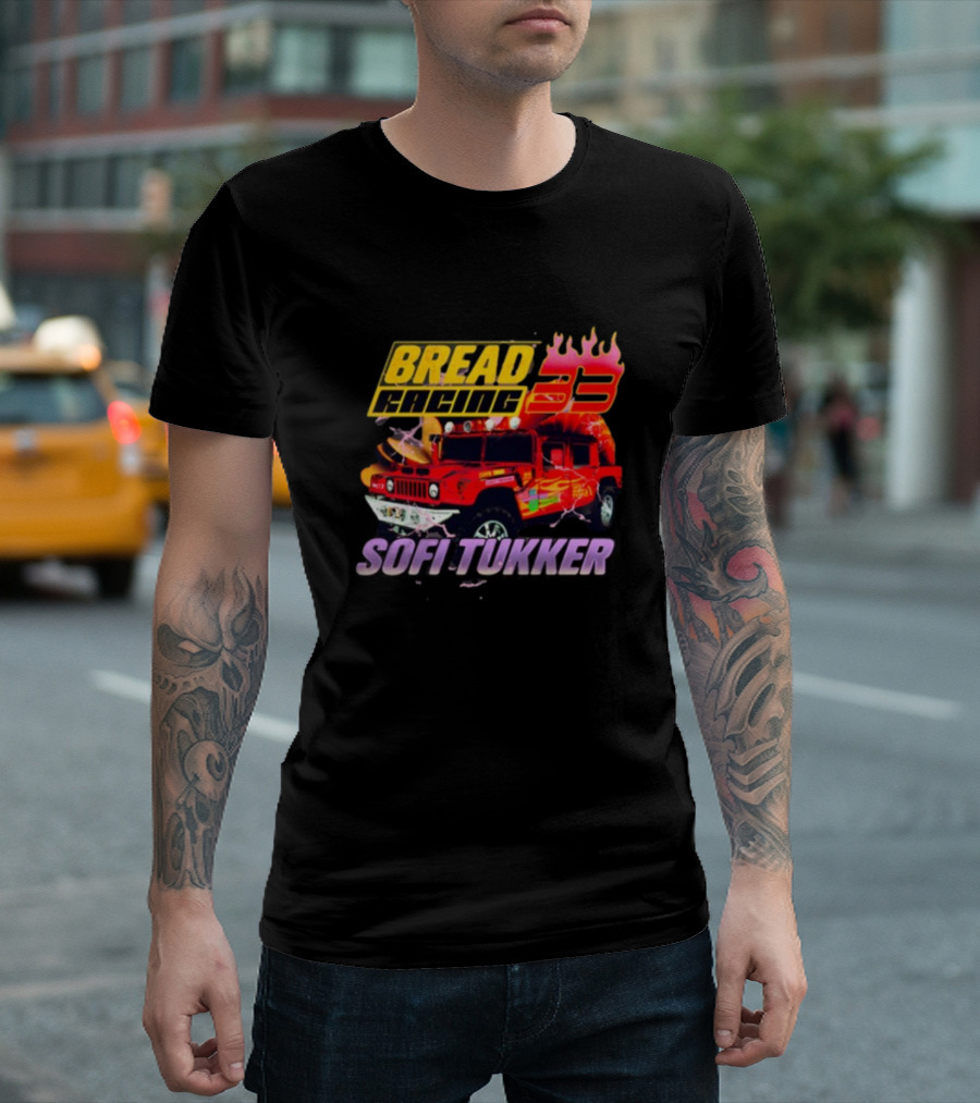 Bread Racing 33 Sofi Tukker Red Hummer With Flames T-Shirt