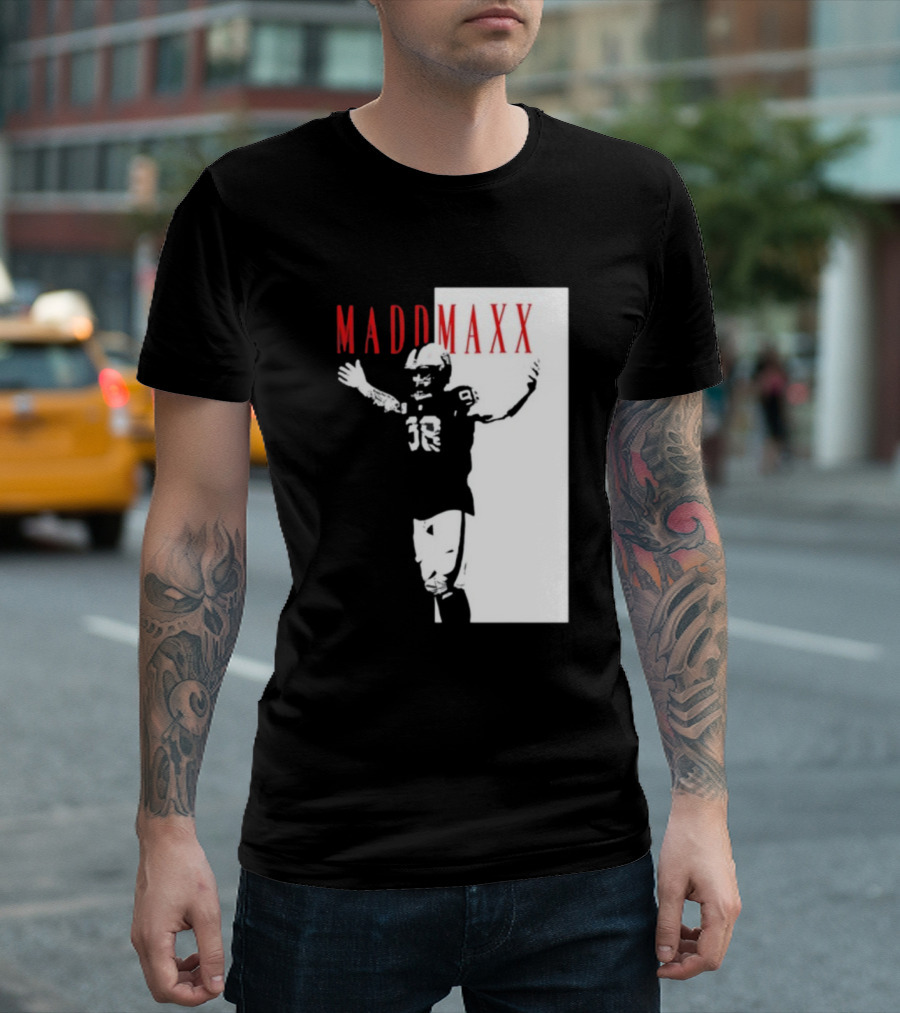 MADD MAXX Football Player T-Shirt