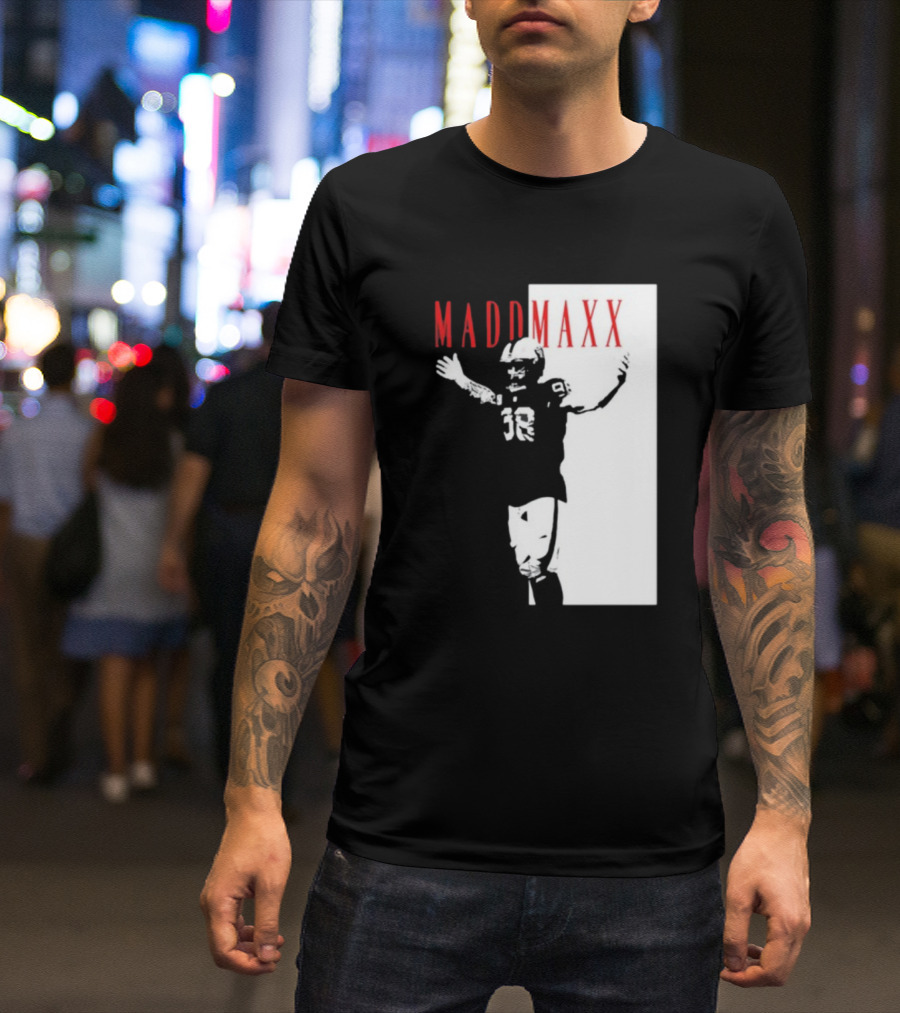 MADD MAXX Football Player T-Shirt