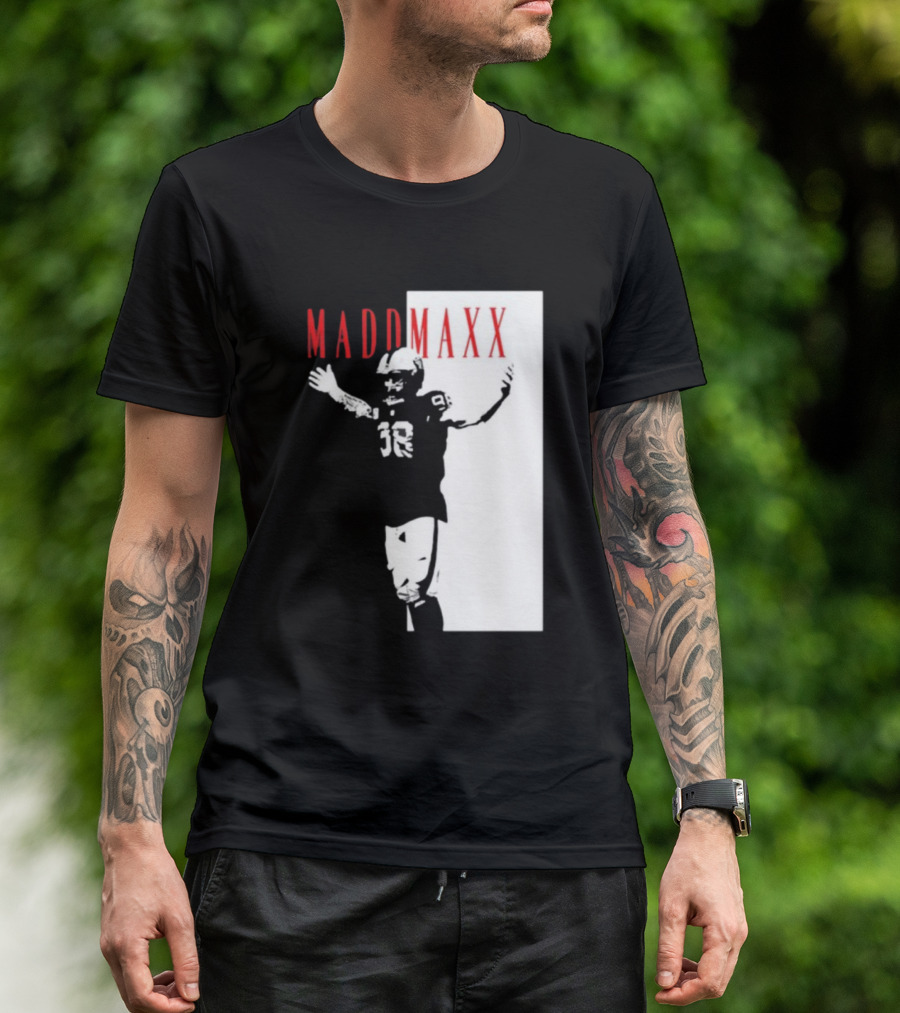 MADD MAXX Football Player T-Shirt