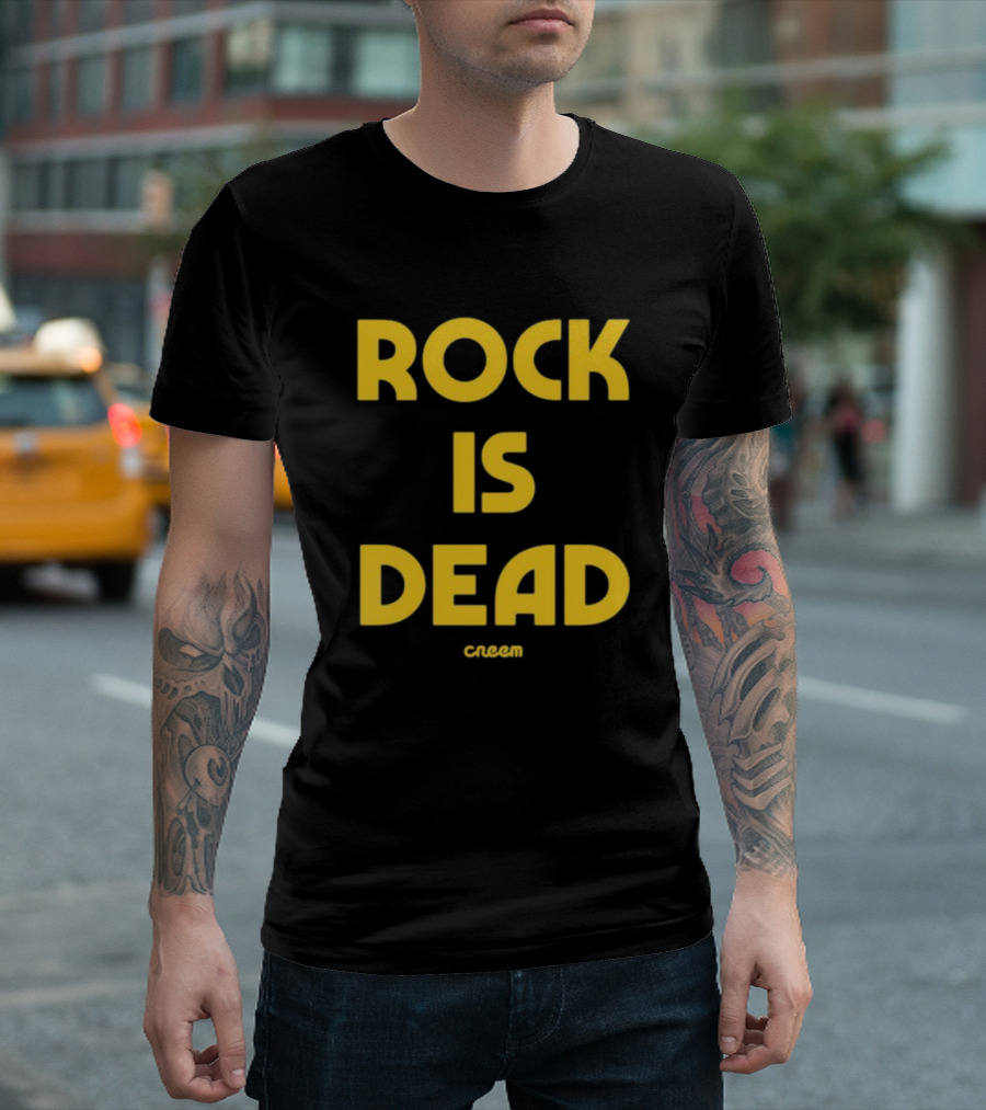 Creem Rock Is Dead T-Shirt