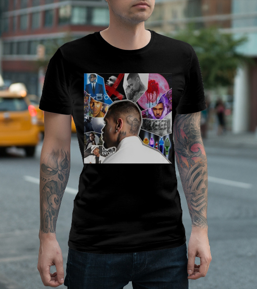 Chris Br0wn Full Albums Collection for Music Fans T-Shirt