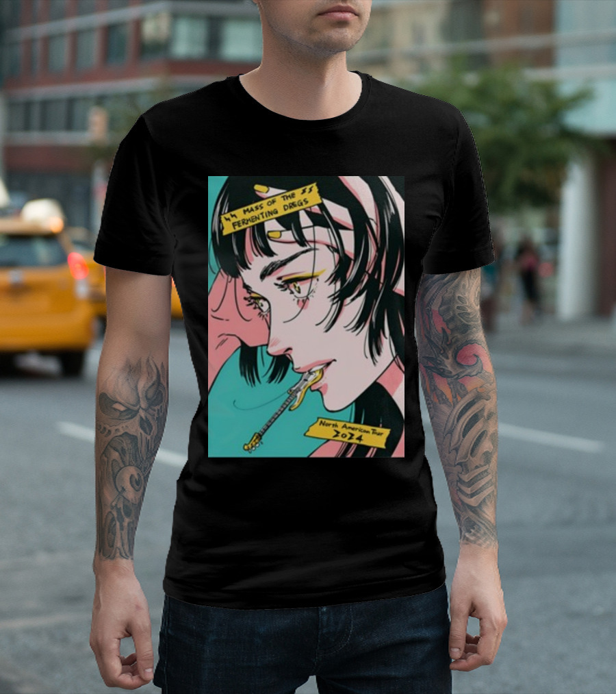 Motfd Ai Kozaki Mass of the Fermenting Dregs North American Tour T-Shirt