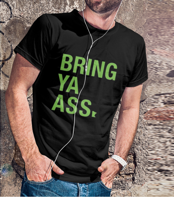 Bring Ya Ass Sota Clothing Minnesota State Outline T-Shirt