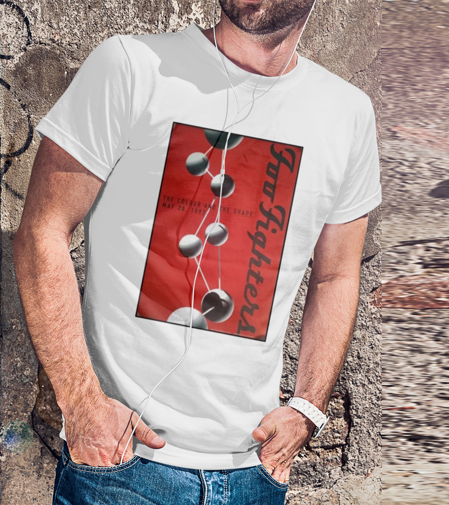Foo Fighters The Colour And The Shape May 20 1997 Album Cover T-Shirt