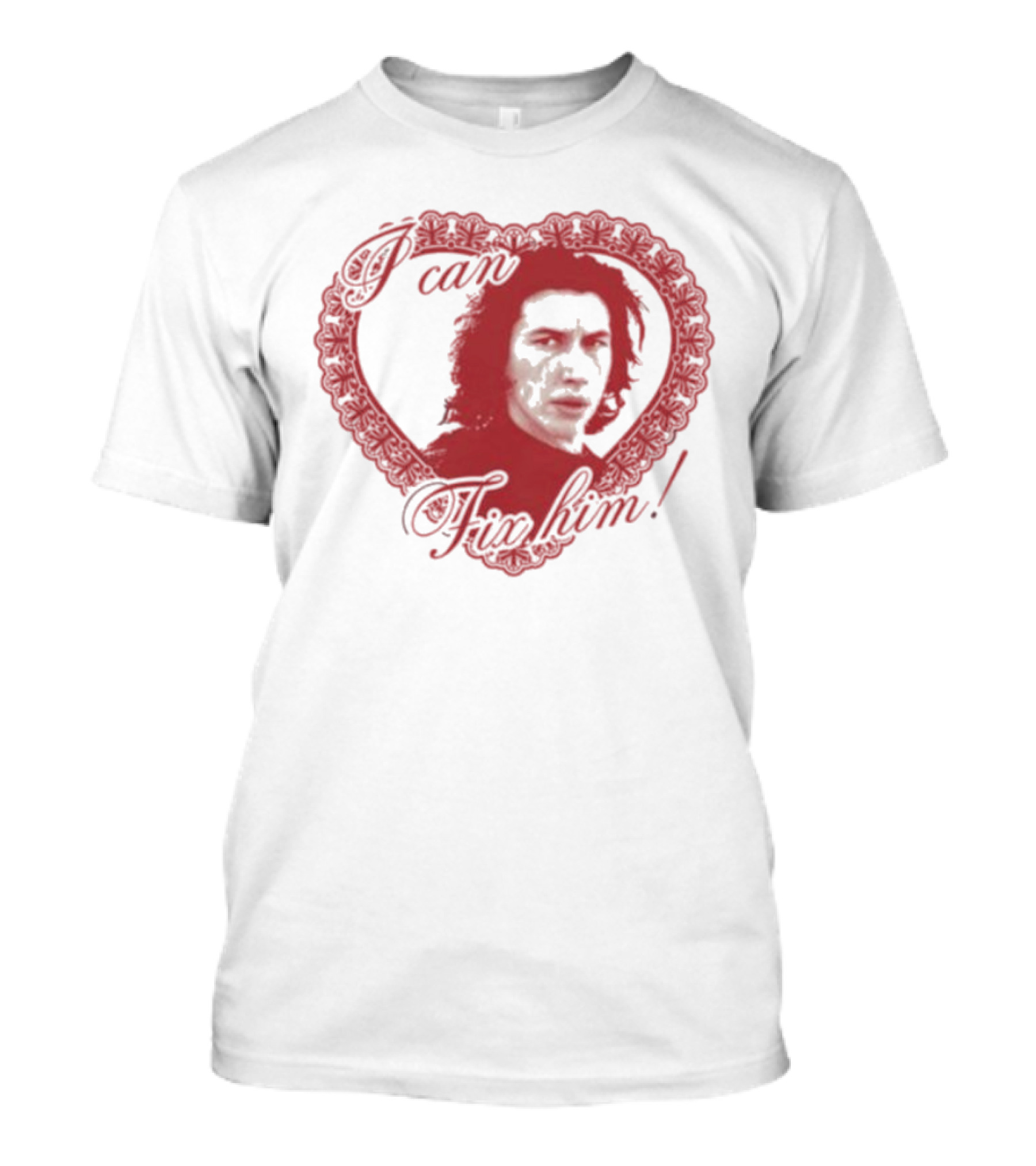 I Can Fix Him Kylo Ren Heart Frame T-Shirt