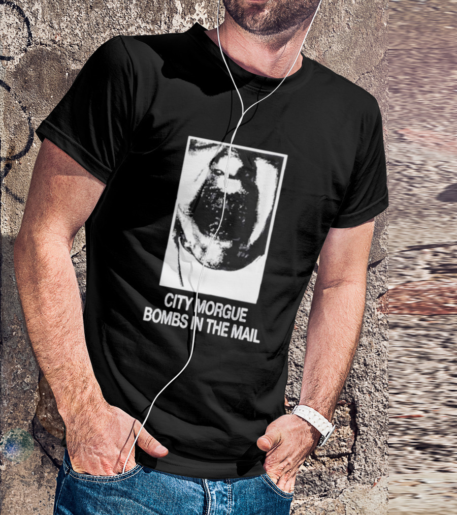 City Morgue Bombs In The Mail Tour Nun Mouth T-Shirt