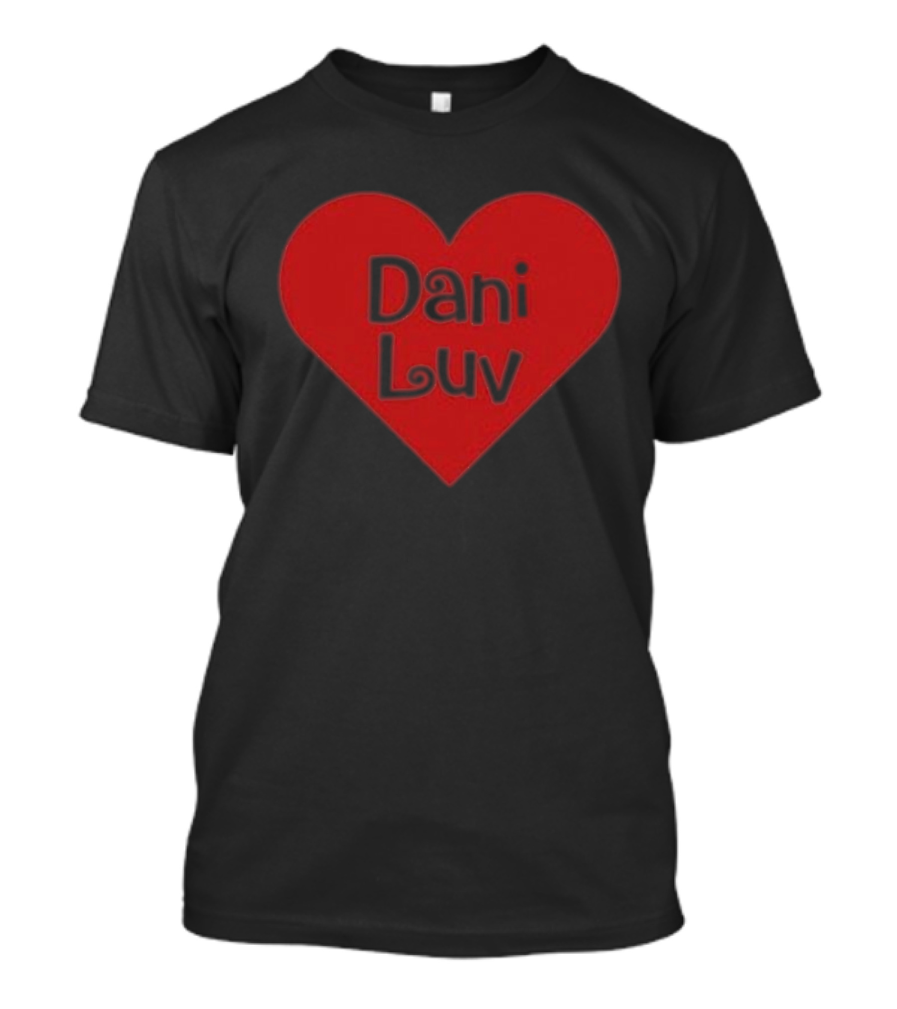 Dani Luv Heart Red T-Shirt
