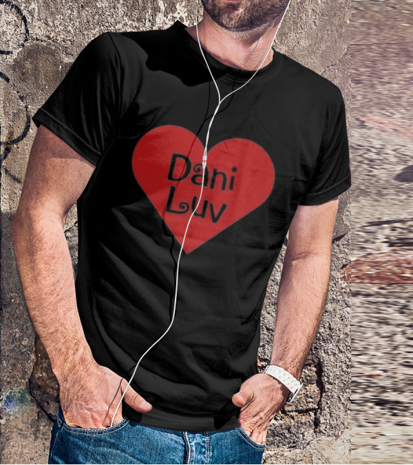 Dani Luv Heart Red T-Shirt