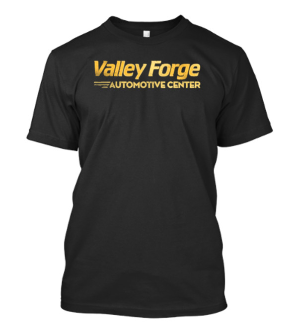 Valley Forge Automotive Center Classic Yellow Typography T-Shirt
