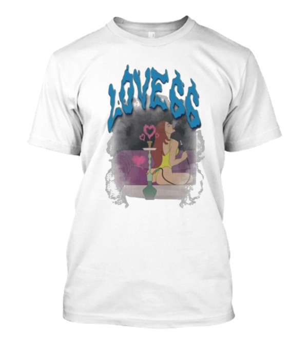 Chicklet And Maleni Love66 Hookah Lounge Heart T-Shirt