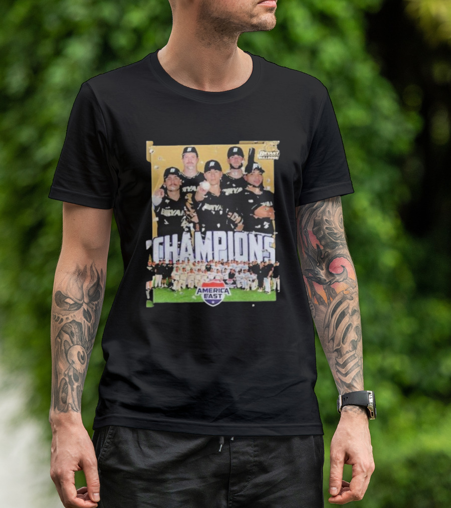 Bryant Bulldogs Baseball 2024 America East Champions T-Shirt