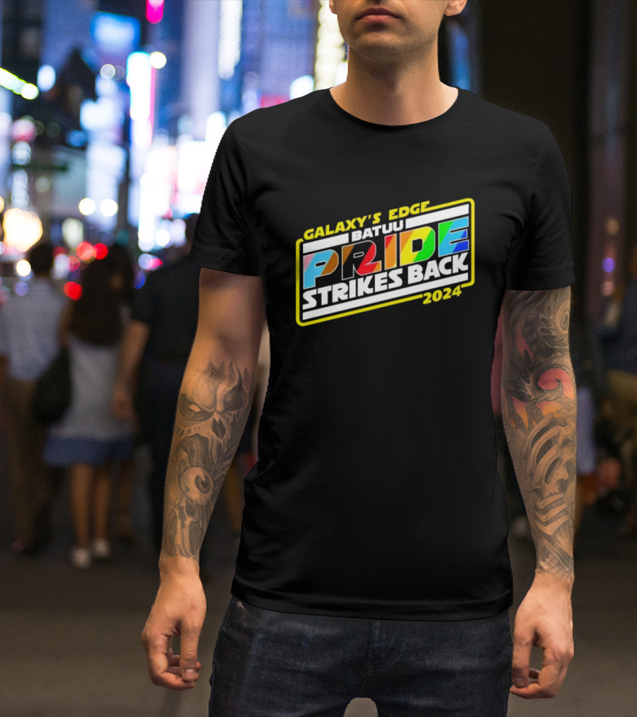 Galaxy’s Edge Batuu Pride Strikes Back T-Shirt