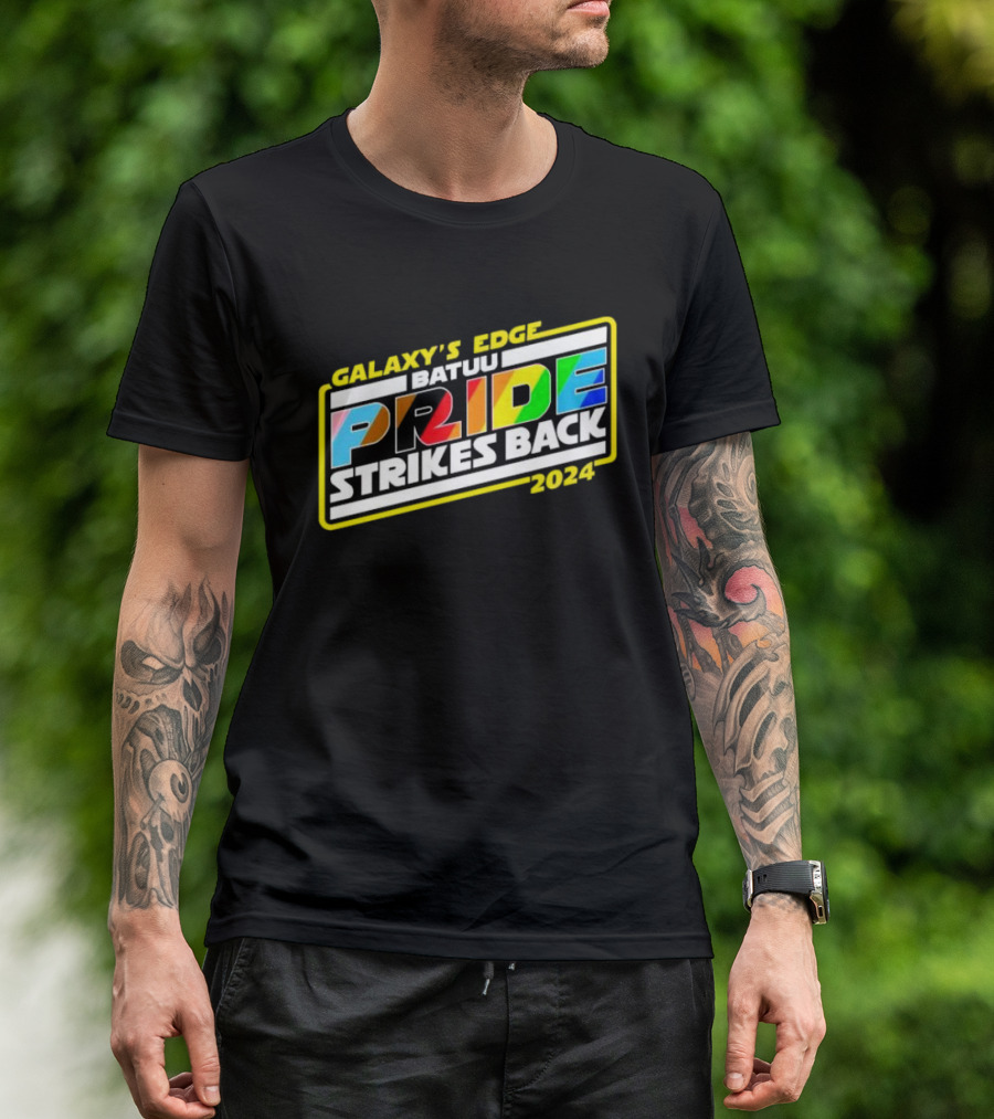 Galaxy’s Edge Batuu Pride Strikes Back T-Shirt