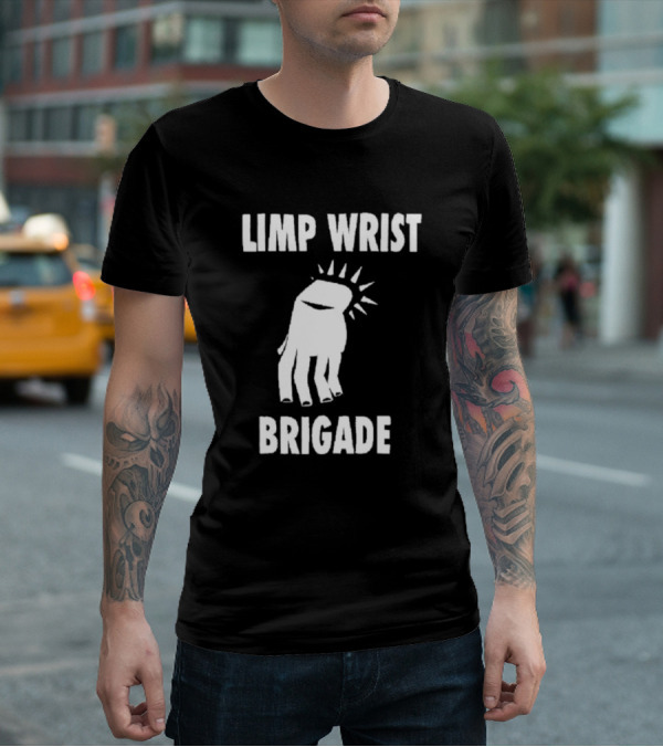 Limp Wrist Brigade Sunshine Clenched Fist T-Shirt