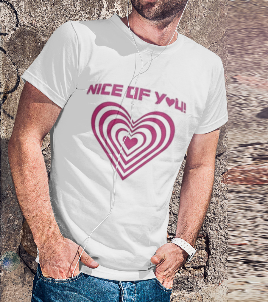 Nice Of You Katrina Stuart Heart T-Shirt