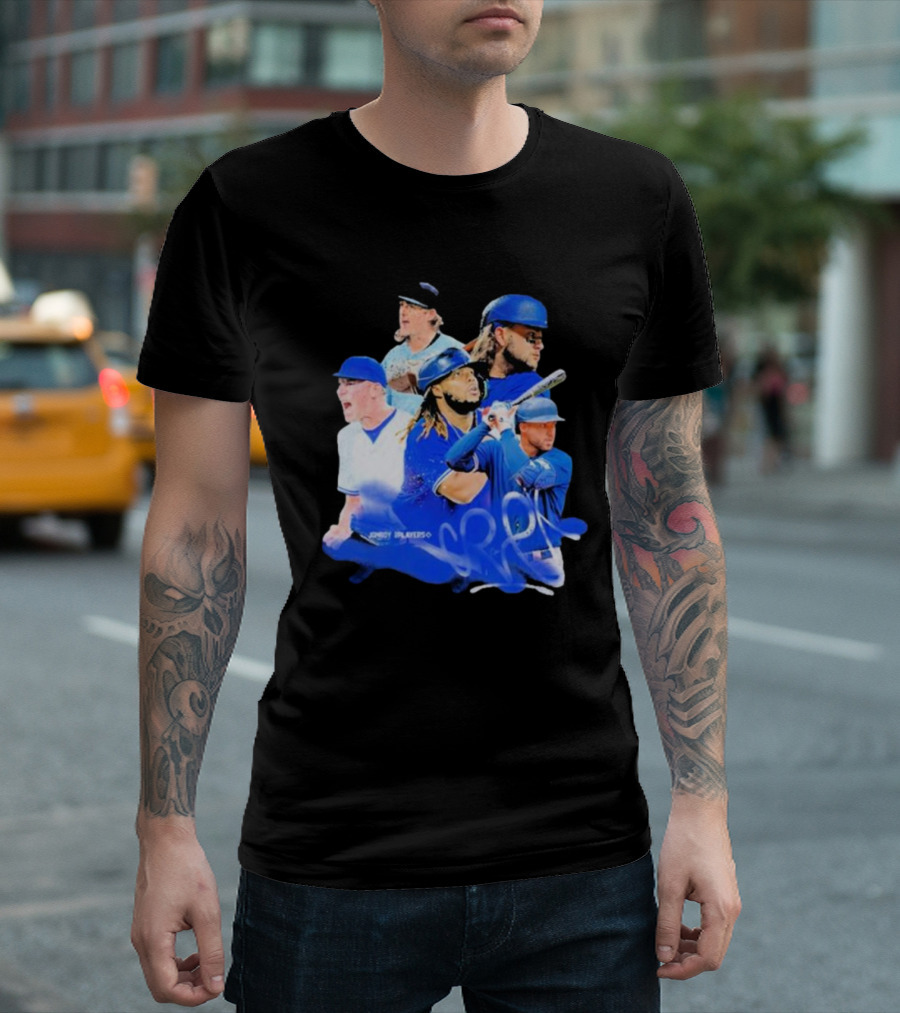Toronto Blue Jays 2024 Player Collage T-Shirt