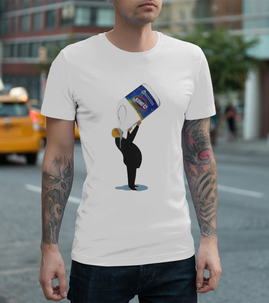 Trump Drinking Clorox Bottle T-Shirt