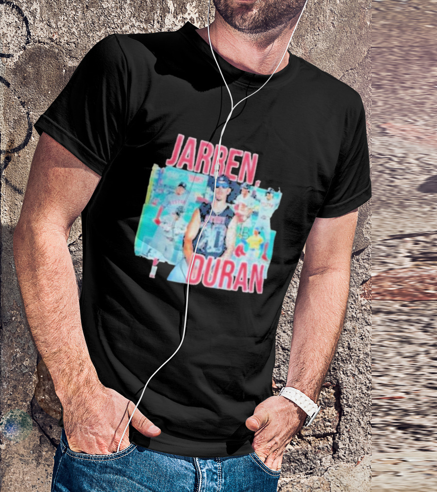 Jarren Duran Baseball Collage Sports T-Shirt