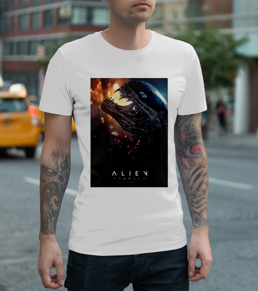 Alien Romulus 10th Distributed By 20th Century Studios T-Shirt
