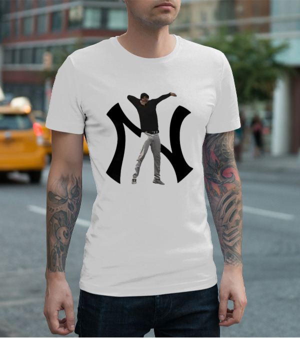 Aaron Boone New York Yankees Dab Pose T-Shirt