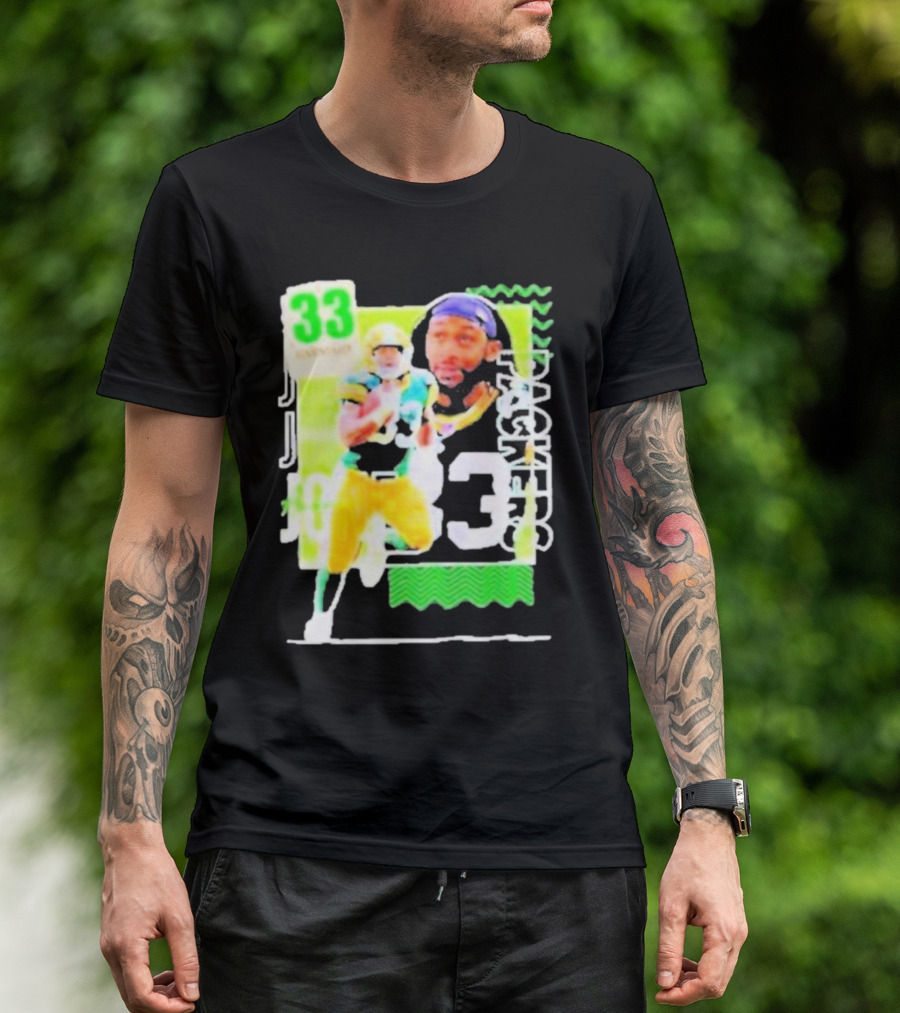 Packers Aaron Jones 33 Football Player Running Back T-Shirt