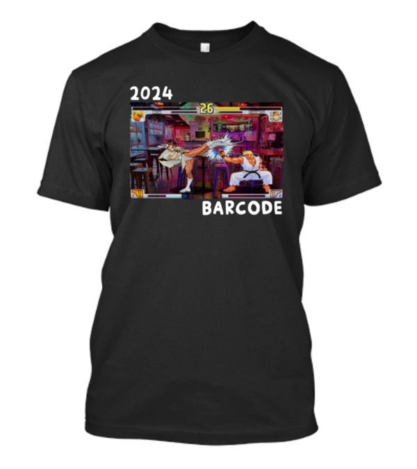 Street Fighter 3Rd Strike Barcode T-Shirt