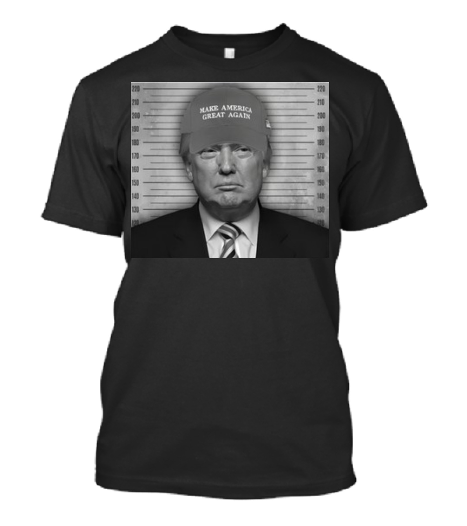 Trump Mugshot Make America Great Again Hat T-Shirt