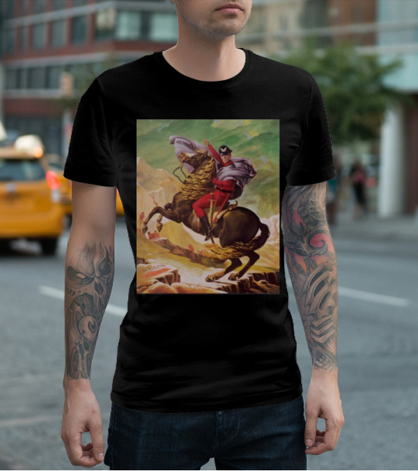 Maximilian Dood Raul Julia M Bison Crossing The Alps T-Shirt