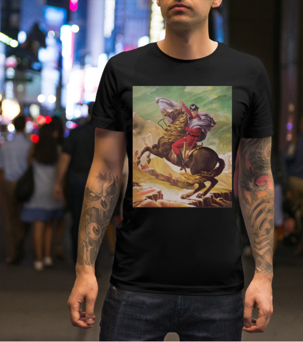 Maximilian Dood Raul Julia M Bison Crossing The Alps T-Shirt