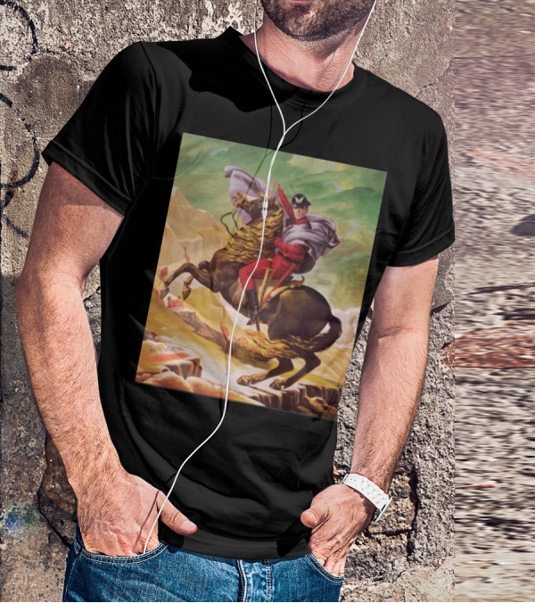 Maximilian Dood Raul Julia M Bison Crossing The Alps T-Shirt