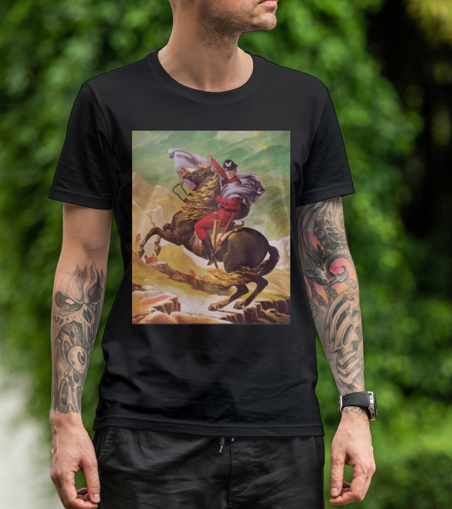 Maximilian Dood Raul Julia M Bison Crossing The Alps T-Shirt