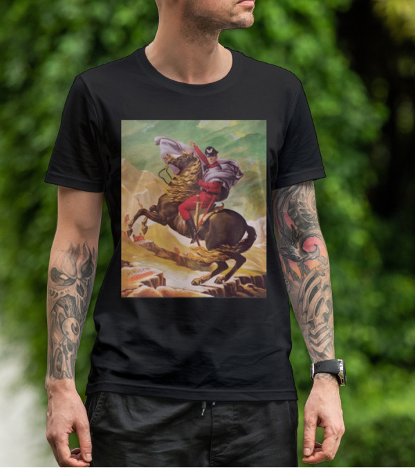 Maximilian Dood Raul Julia M Bison Crossing The Alps T-Shirt