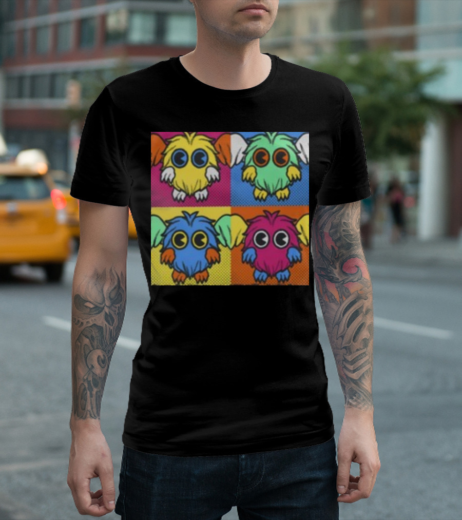 Pvramid Store The Kubirohol Mainstreet Colorful Owl Creatures Quadrant T-Shirt