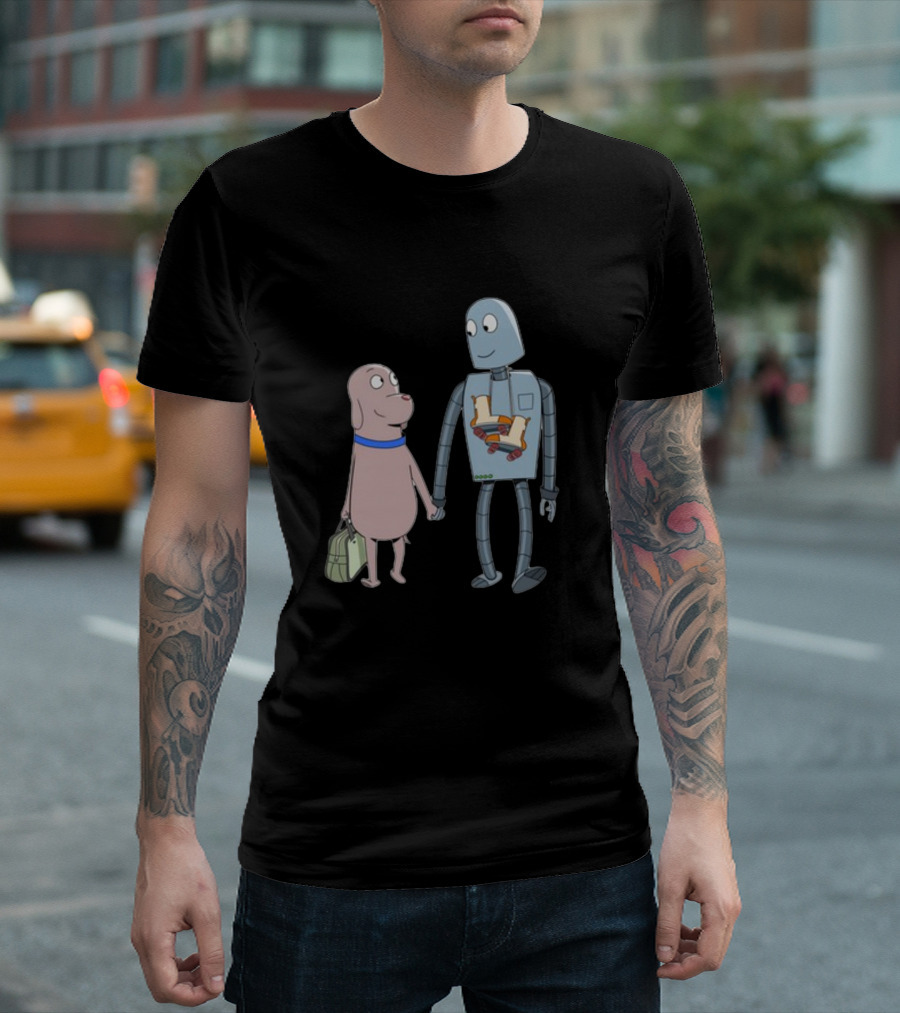 Robot Dreams Dog and Robot Adventure Friends T-Shirt