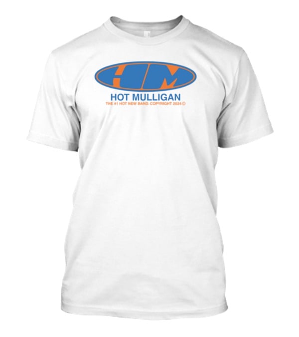 Hot Mulligan HM Oval Logo The #1 Hot New Band Copyright T-Shirt