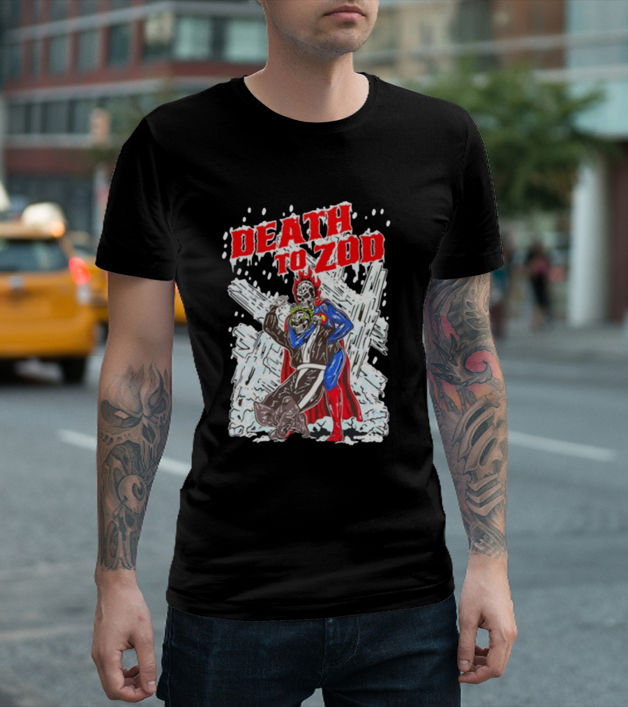 Keon Coleman Death To Zod Superman Parody Heroic T-Shirt