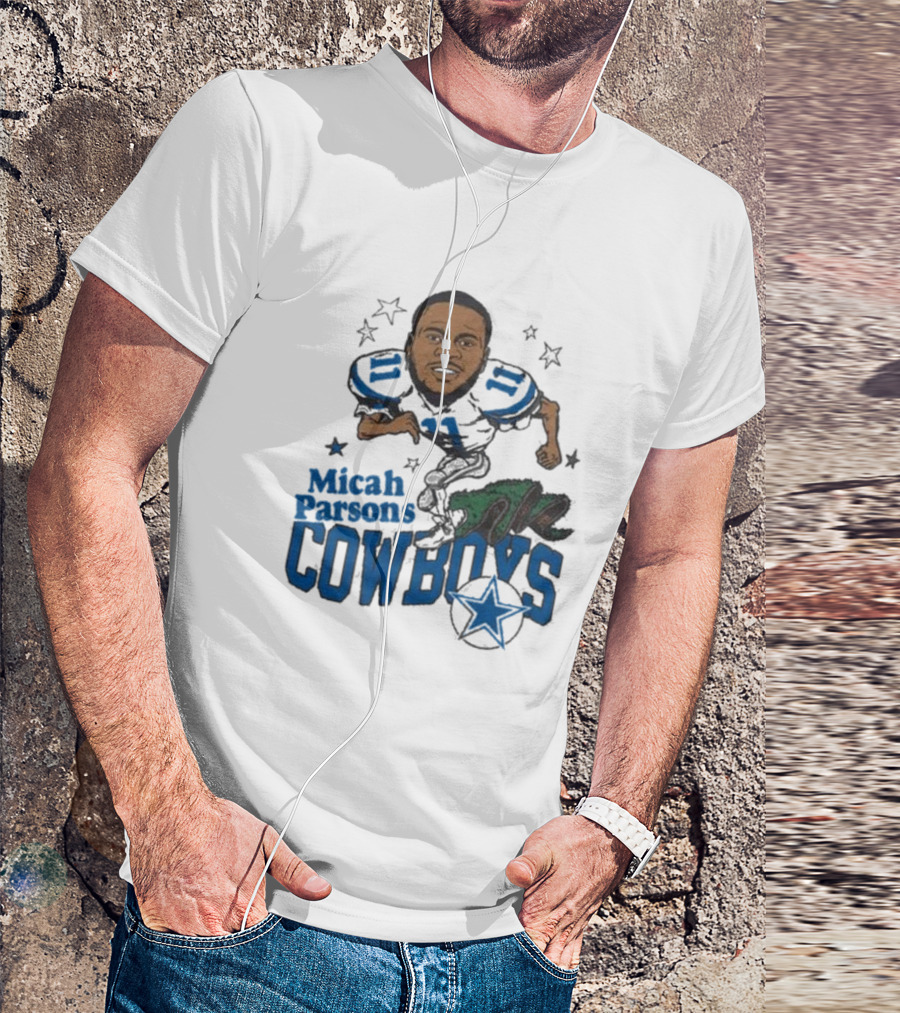 Micah Parsons 11 Dallas Cowboys Star T-Shirt