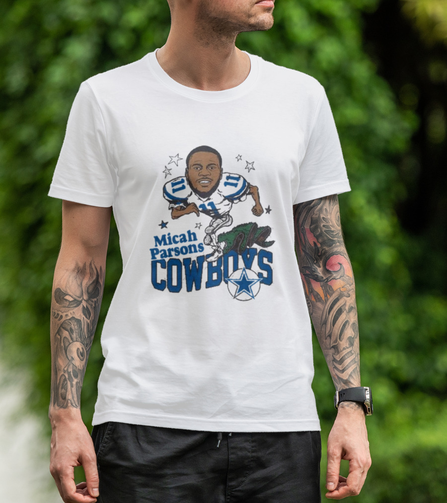 Micah Parsons 11 Dallas Cowboys Star T-Shirt