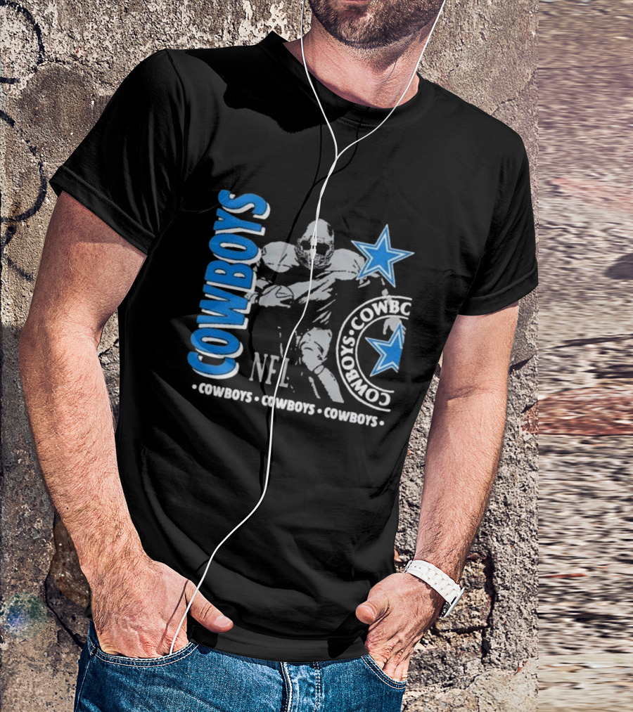 Cowboys NFL Dallas Cowboys Schedule 2024 Star Iconic Football T-Shirt